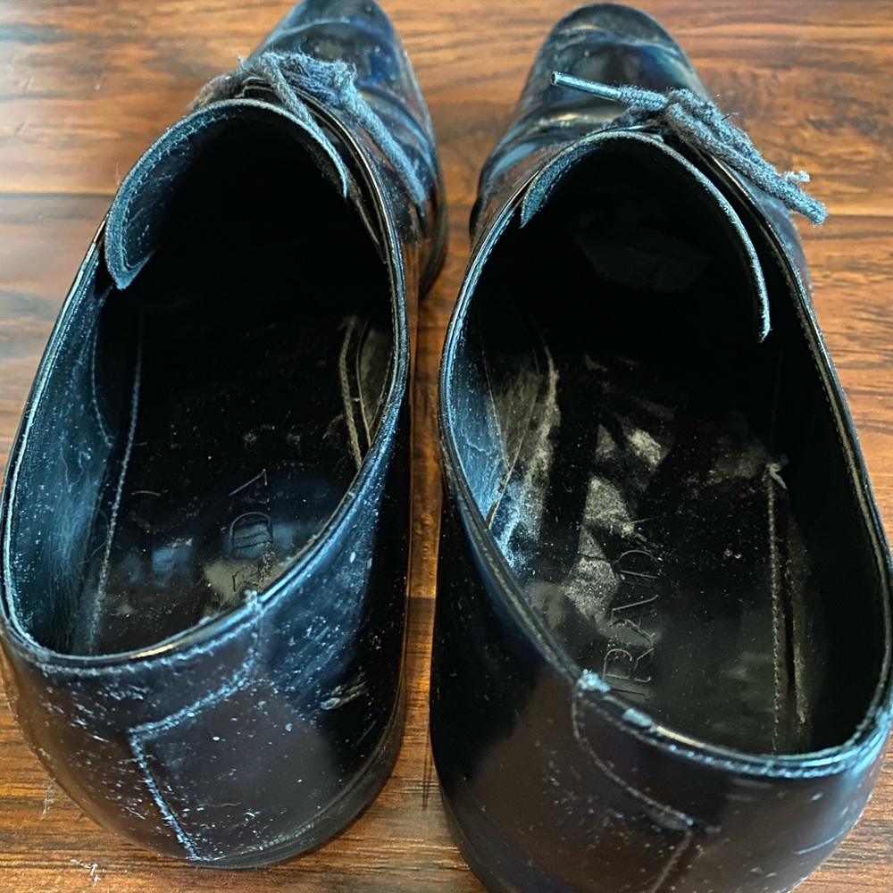 Prada Patent Leather Dress Shoes! Beautiful. - image 4